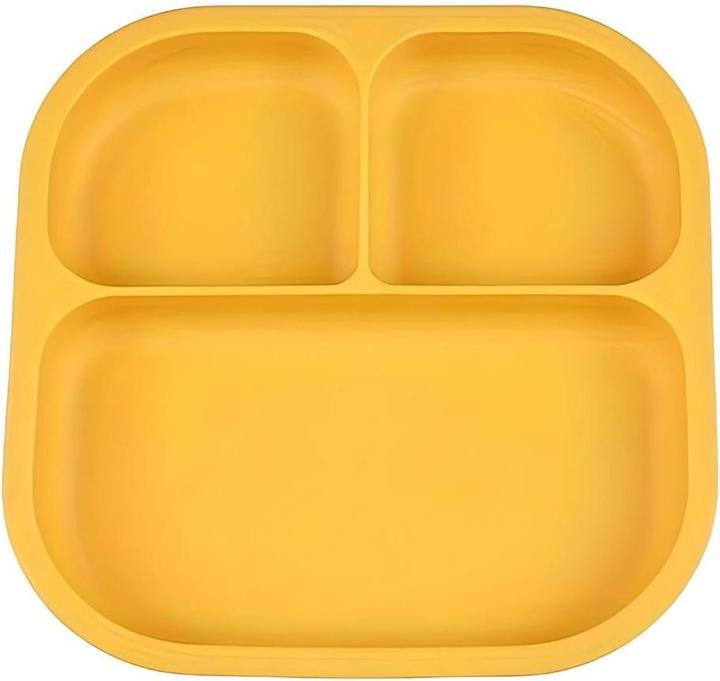 Actual product image Milkii Silicone plate with suction cups, mango