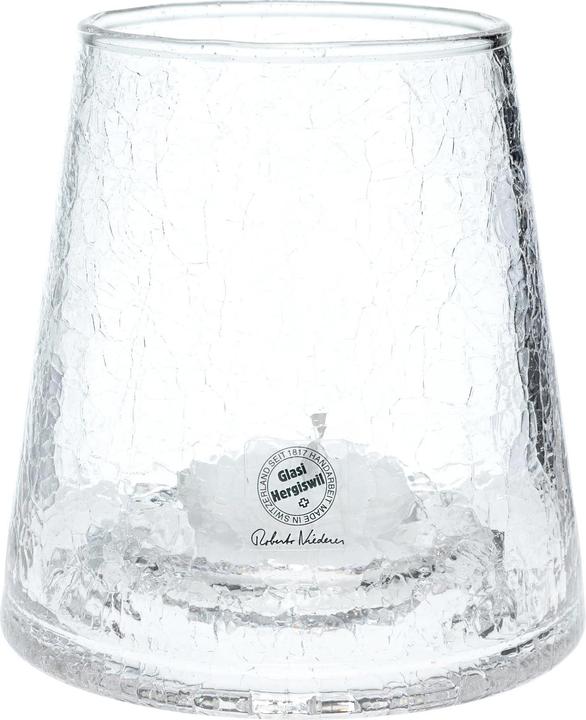 Produktbild Glasi Hergiswil Teelicht mit Halter aus Glas (7 x 10.5 cm)