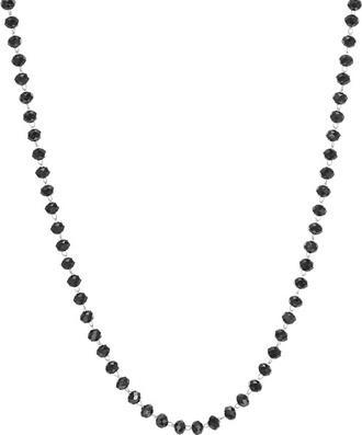 Actual product image Sagapo S'Agapµ - Necklace withack beads Happy SHAC46