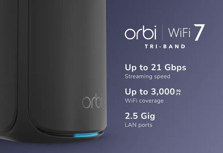 Actual product image Netgear Orbi 870 Series Mesh Satellite