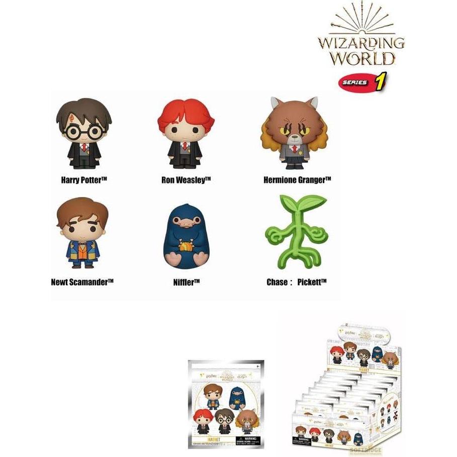 Monogram Int., Magneti, Magneti di soccorso del mondo magico Serie 1 (12) (12 x)