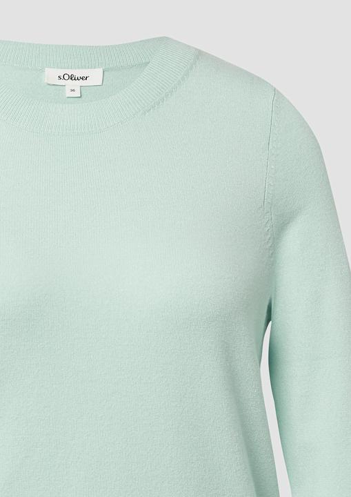 Produktbild S.Oliver Strickpullover Strickpullover aus Viskosemix (48)