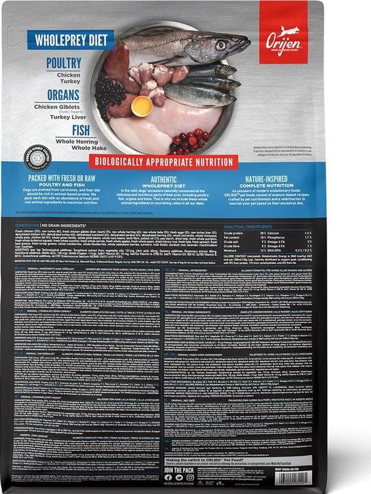 Image du produit Orijen Original (Adulte, 1 pcs, 2000 g)