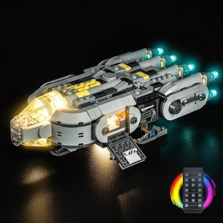 Produktbild BrickBling BB LED Beleuchtungs-Set für LEGO® 75445 Star Wars - Sternenschiff der Anzellane mit Fernbedieung