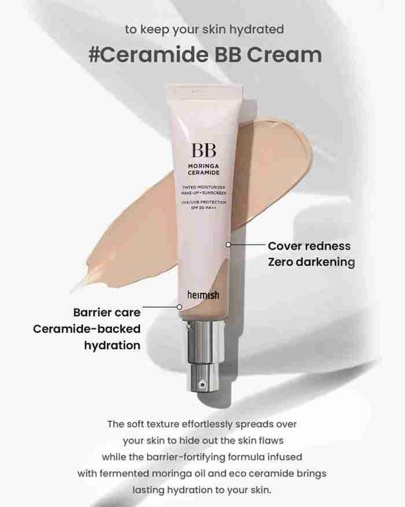 Immagine prodotto Heimish Moringa Ceramide SPF 30 3N Deep (#31 Profondo, 31 Profondo, No.31N Profondo, No.31N Scuro, 30 ml)