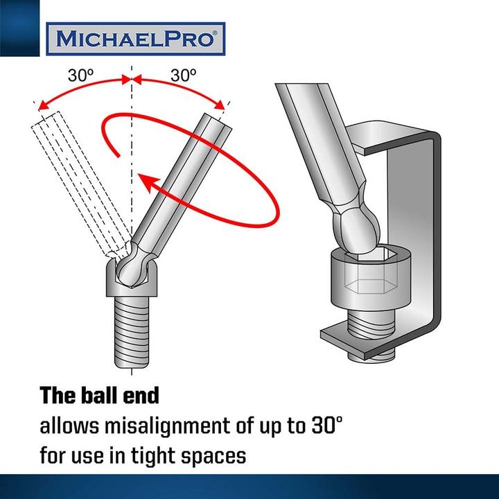 Actual product image MichaelPro Hexagon socket set