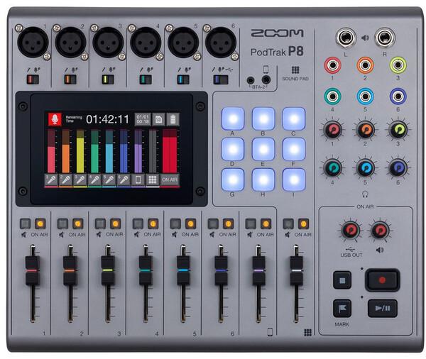 Image du produit Zoom P8 PodTrak (Enregistreur multipiste)