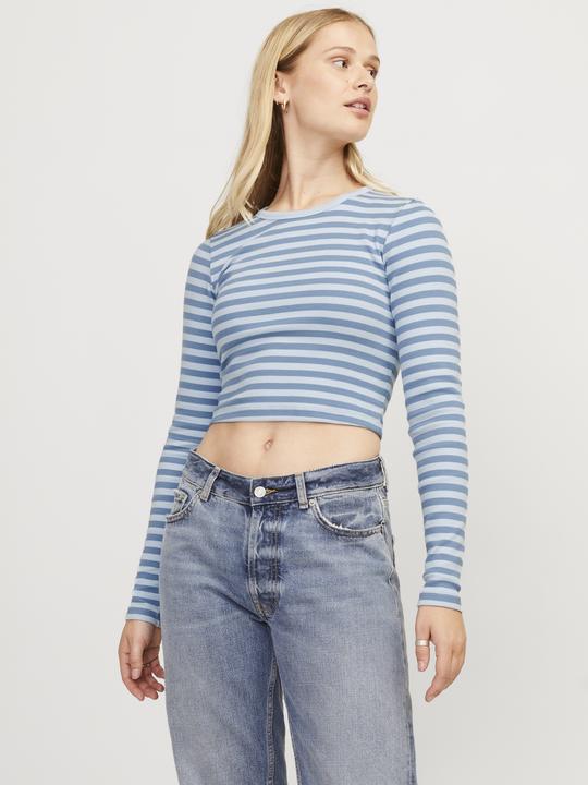 Produktbild JJXX Jxfeline Str Ls Stripe Rib Tee Jrs Noos (XL)