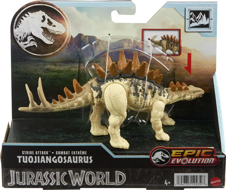 Mattel Jurassic World Δεινόσαυροι Epic Evolution Tuojiangosaurus για 4+ ετών HTK62