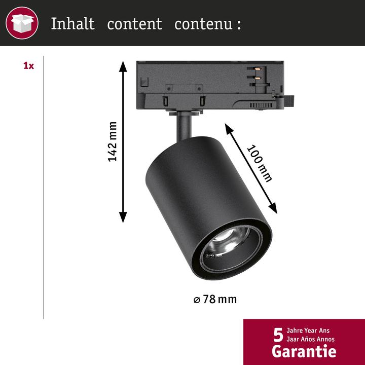 Produktbild Paulmann PAUL LED-Stromschienenstrahler (3000 lm)