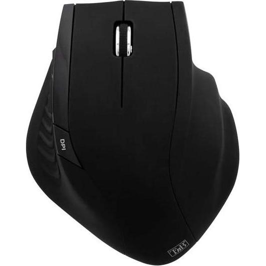 T'nB Souris sans fil ergonomique compatible Ergo pour droitier (Noir) (Kabellos), Maus, Schwarz