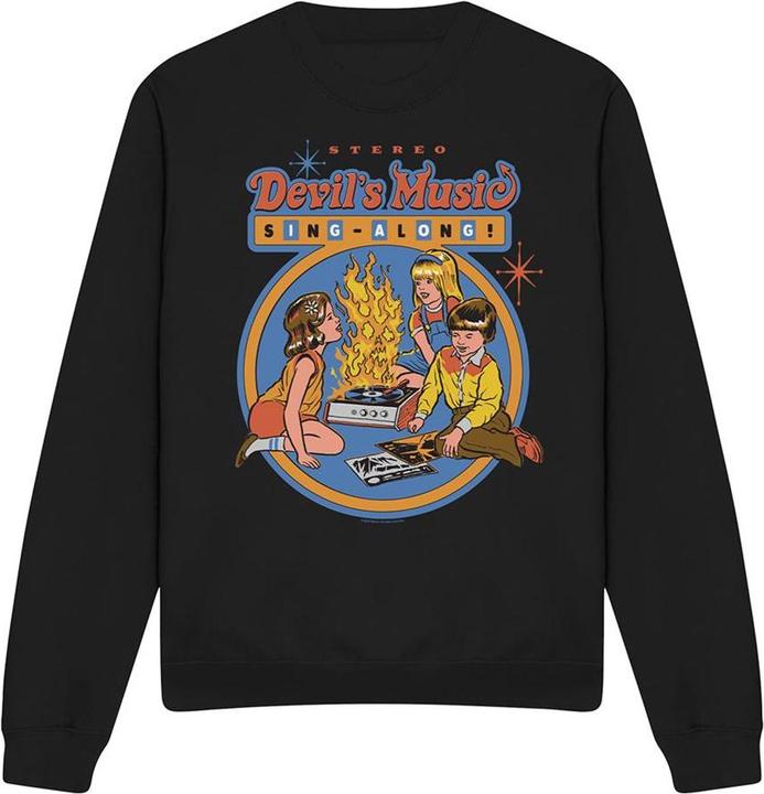 Produktbild Steven Rhodes Devils Music Singalong Sweatshirt (S)
