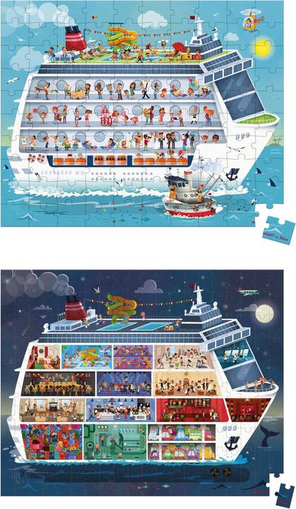 Image du produit Janod Bateau de croisière (200 pièces)