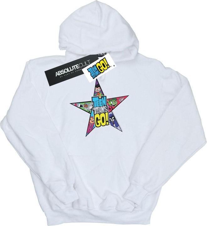 Produktbild Teen Titans Go Star Logo Kapuzenpullover Jungen (152, 158)