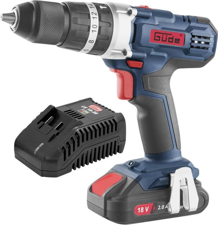 Güde Impact drill BSB 18-201-30K (58504) (Rechargeable battery operated)