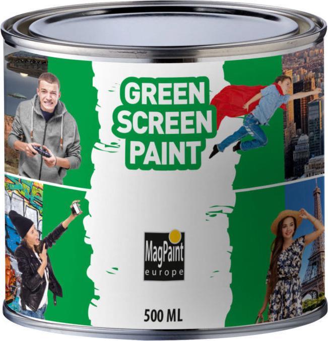 Actual product image Magpaint Green Screen Paint 0.5 l