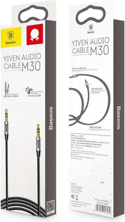 Actual product image Baseus M30 (1.50 m, 3.5mm jack (AUX))