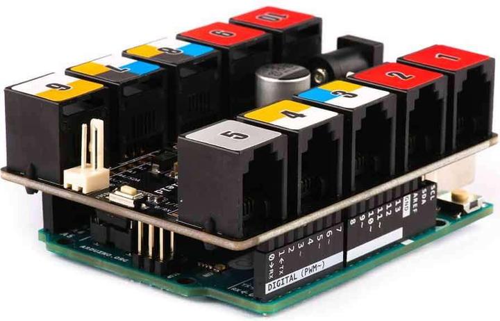 Produktbild Makeblock Me UNO Shield (Arduino Uno, Mikroprozessorerweiterung, Steuerung)