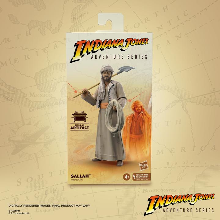 Immagine prodotto Hasbro Indiana Jones Adventure Series Action Figure Sallah (I Predatori dell'Arca Perduta) 15 cm