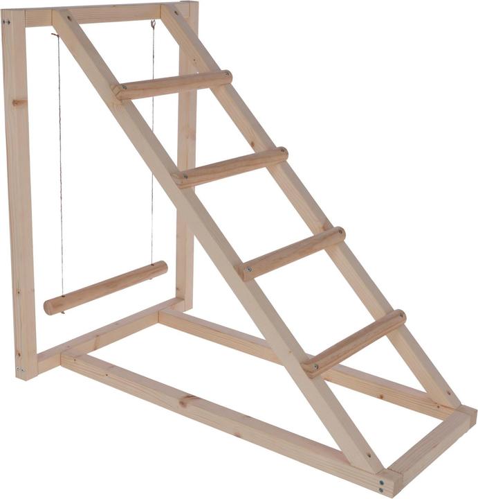 Produktbild Kerbl Kletterturm mit Schaukel für Hühner