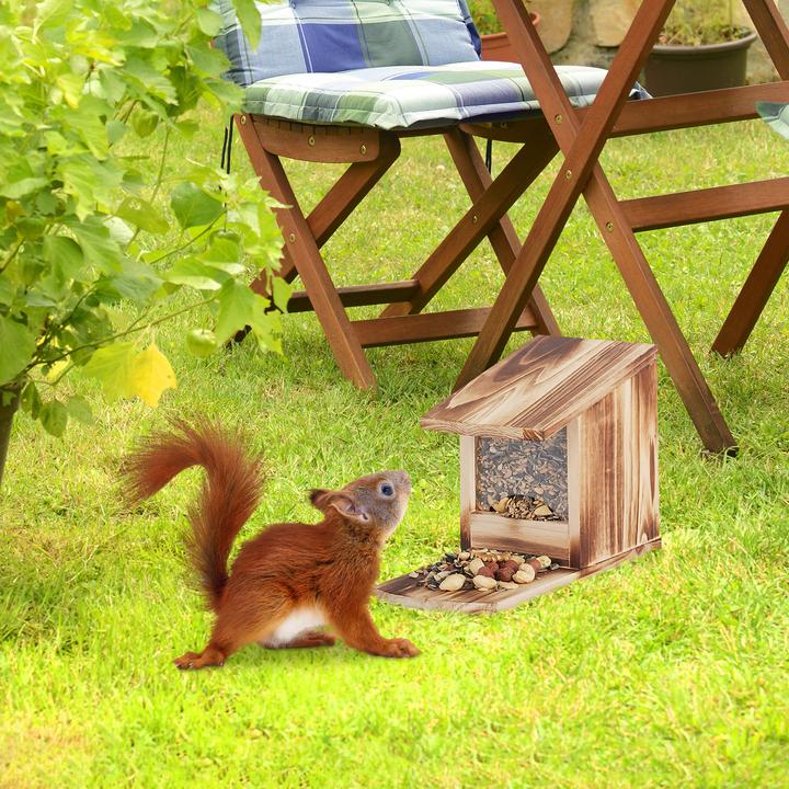 Produktbild Relaxdays Eichhörnchen Futterhaus