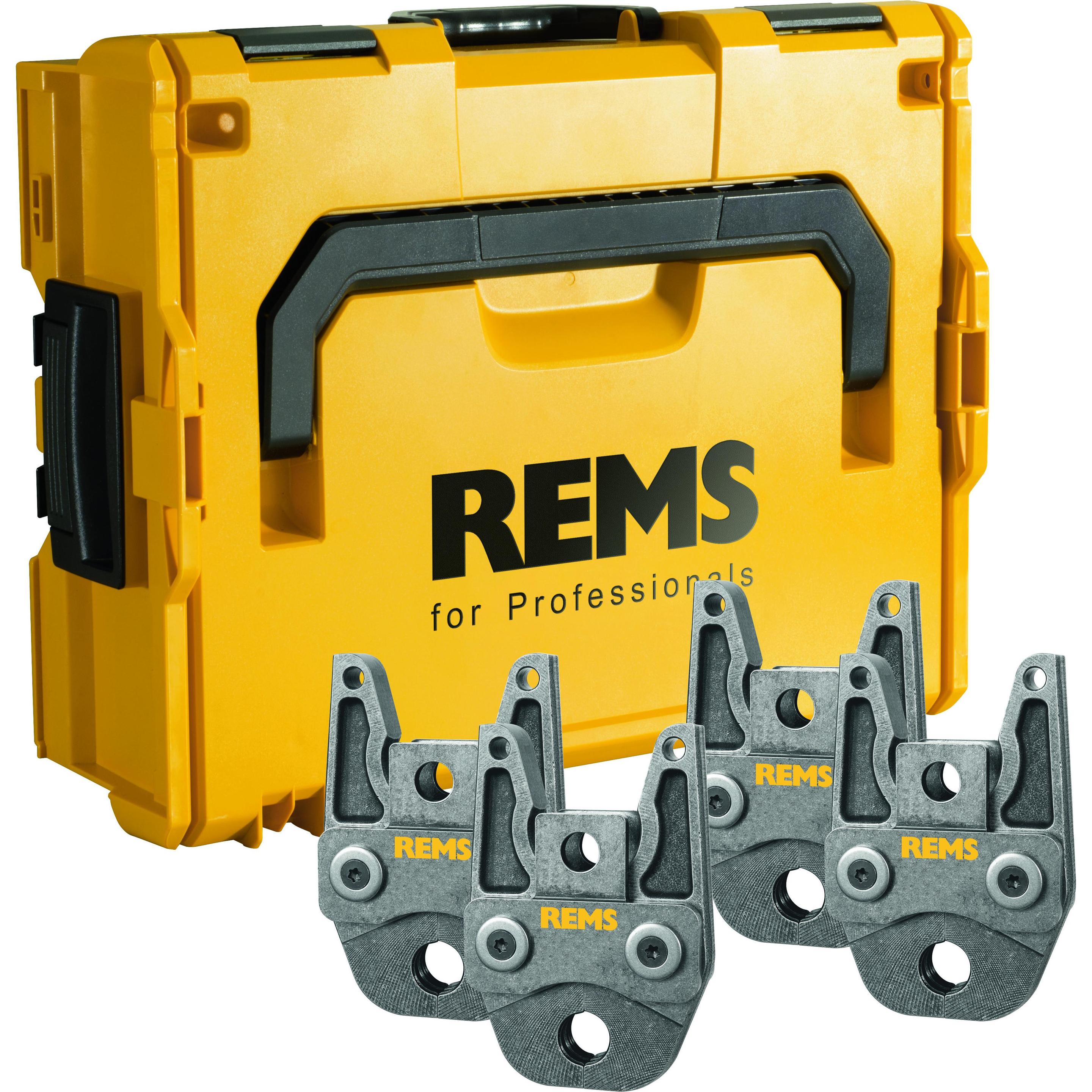 Rems, Pinza, Pinze a crimpare mini set V15-22-28-35 Pinze a crimpare mini set V