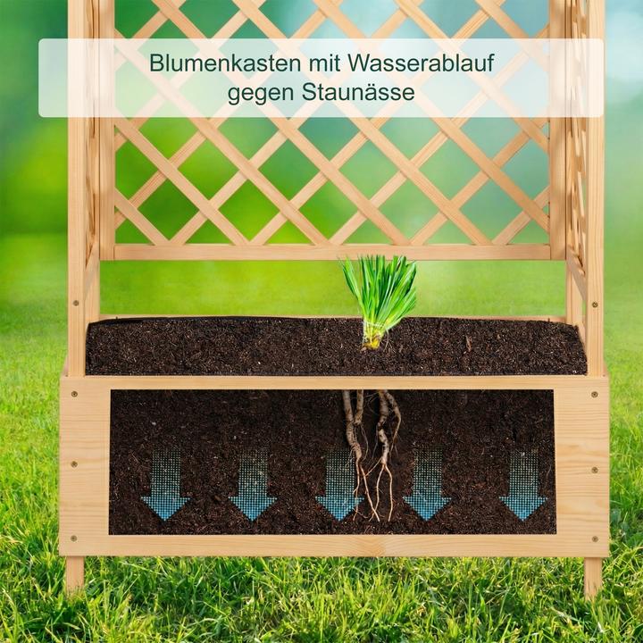 Actual product image Relaxdays Planter Trellis
