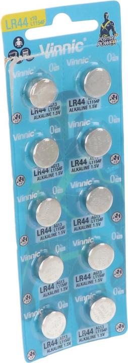 Produktbild Vinnic Positive Power (10 Stk., LR44, 175 mAh)