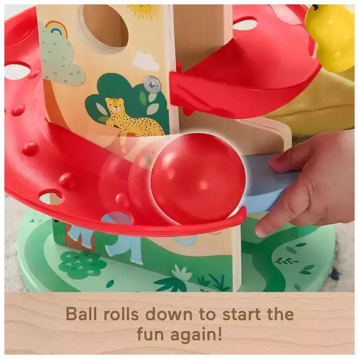 Image du produit Fisher-Price Circuit de billes du monde animal en bois