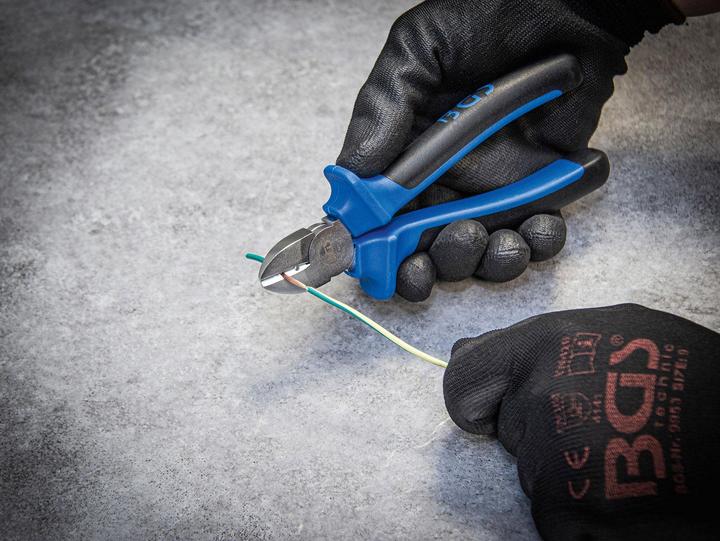 Actual product image BGS Diagonal Side Cutters Stripper function 165 mm (165 mm)