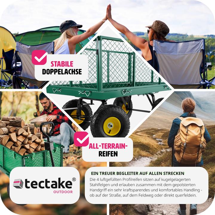 Actual product image tectake Handcart