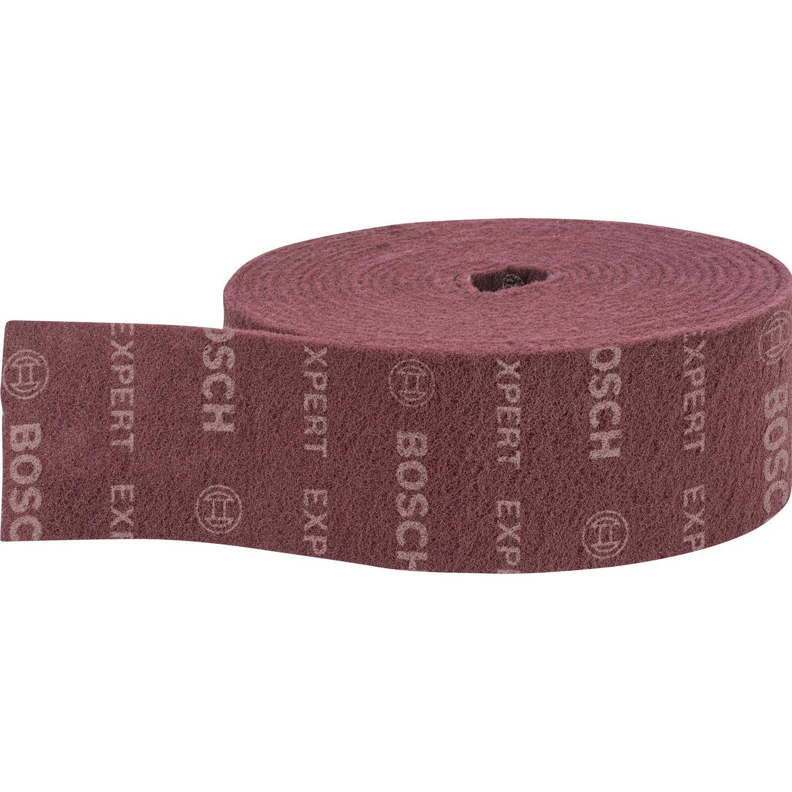 Bosch Professional Zubehör, Schleifmittel, EXPERT N880 Vliesrolle zum Handschleifen, 115 mm x 10 m, sehr fein A (Sehr fe...