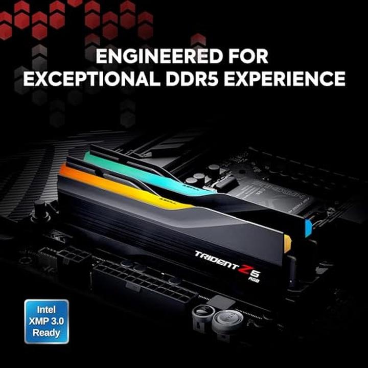 Actual product image G.Skill Trident Z5 RGB (2 x 16GB, 6000 MHz, DDR5 RAM, DIMM)