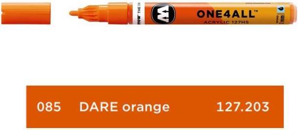 Produktbild Molotow Filzstift One4all 127HS dare orange 085 (Dare Orange, 2 mm, 1 x)