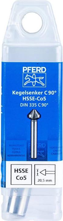 Produktbild Pferd Kegelsenker HSS HSSE DIN 335 C90° 20,5 mm (20.5 Millimeter)