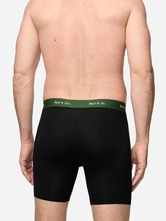 Immagine prodotto Phil & Co. Berlin Pantaloni retrò in jersey Boxer lunghi (L, confezione da 3)