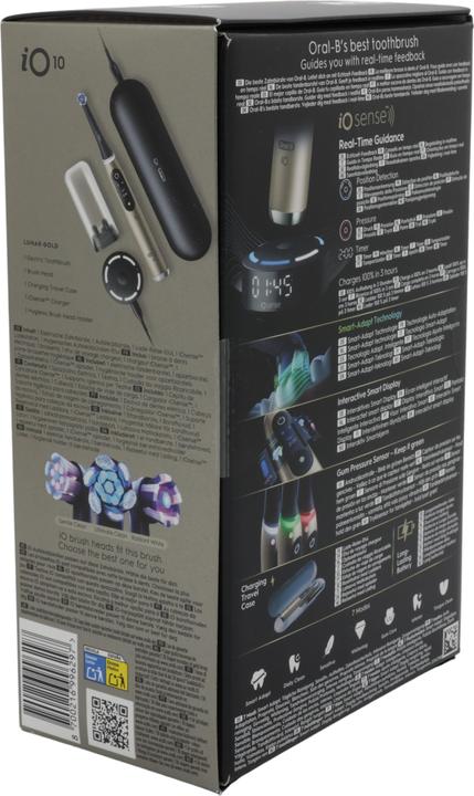 Immagine prodotto Oral-B iO Series 10 Lunar Gold Special Edition Elektrische Zahnbürste