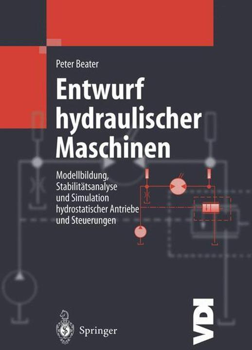 Produktbild Entwurf hydraulischer Maschinen (Deutsch, Peter Beater, 2013)