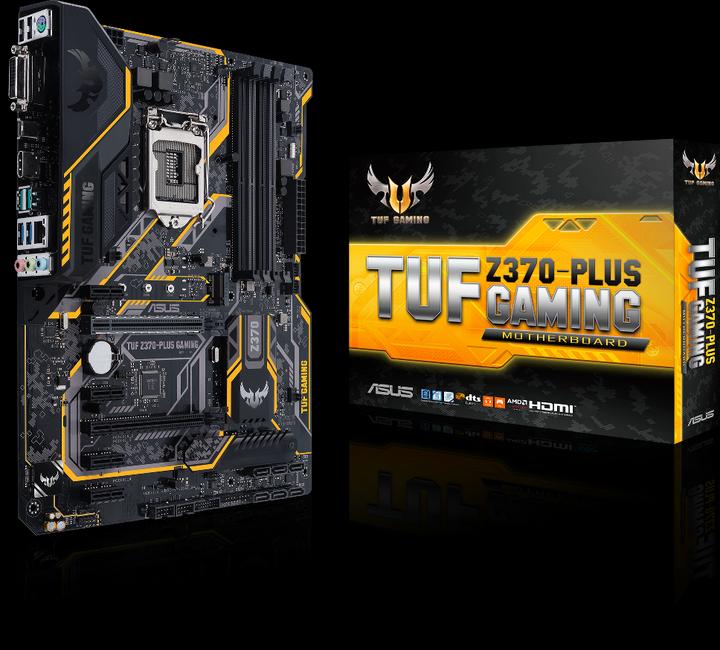 Actual product image ASUS Tuf Z370 Plus Gaming (LGA 1151, Intel Z370, ATX)