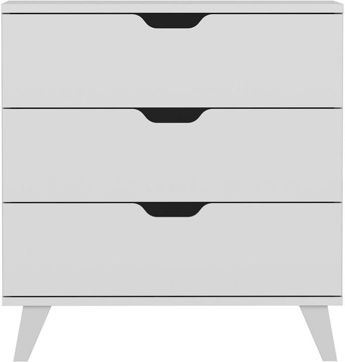 Productafbeelding Homitis Valencia 3 - Wit (72 x 40 x 76 cm)