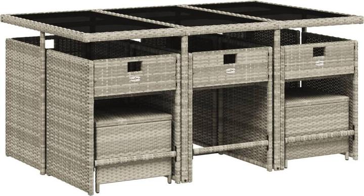 Actual product image vidaXL Garten Essgruppe (165 x 106 x 73 cm)