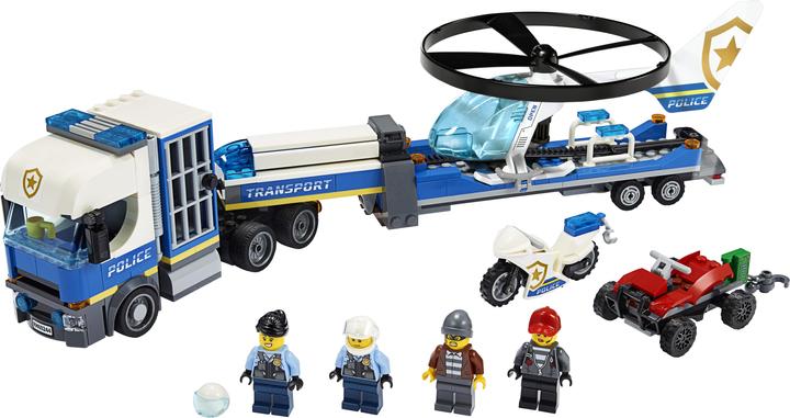 Produktbild LEGO Polizeihubschrauber-Transport (60244, LEGO City)