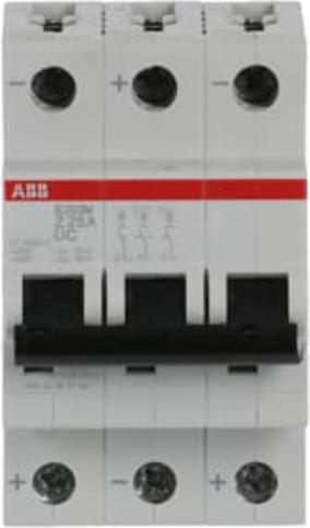 Actual product image ABB LS S203M-K50UC Automatic circuit breakerÂ K-Char., 10kA, 50A, 3P