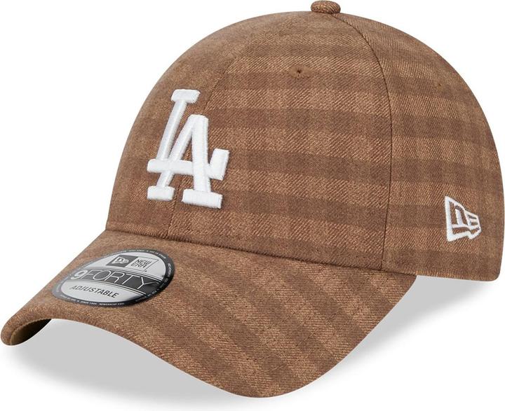 Produktbild New Era 9Forty Strapback Cap - Flannel Los Angeles Dodgers (One Size)