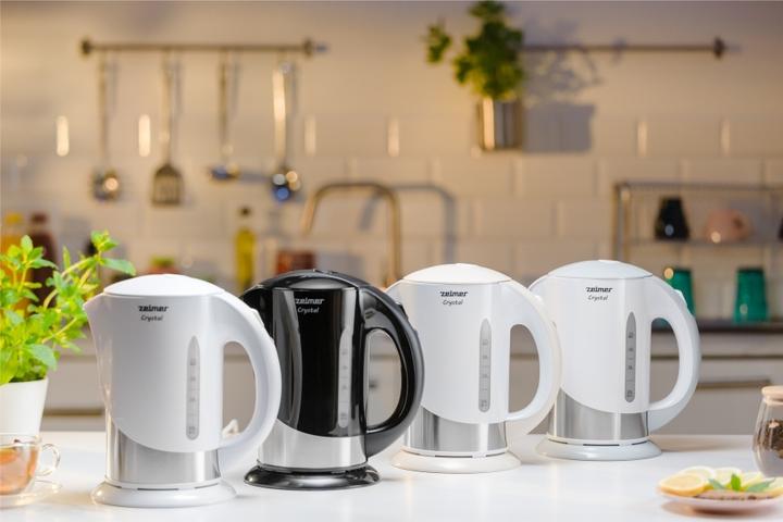 Actual product image Zelmer Crystal kettle ZCK7630W white (1.70 l)