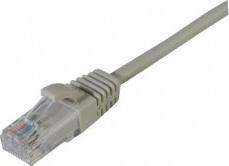Actual product image Exertis Connect Patch cable, U/UTP, CAT.6, halogen-free, grey, 1.5 m patch cable with latching nose protection (1.50 m)