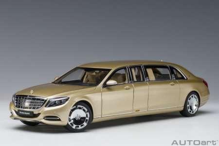 Actual product image AUTOart MERCEDES Maybach S gold 1:18 S 600 Pullman