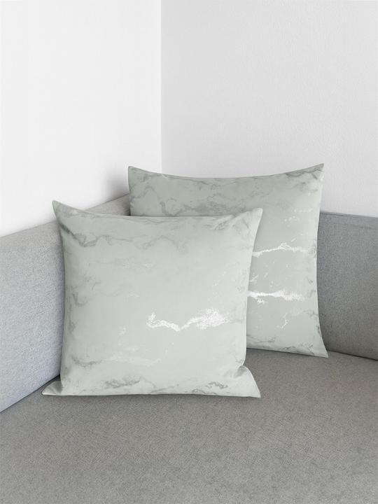 Produktbild Aspero 4er Set Kissenbezüge mit Marmordesign 45x45cm Carrara - 9860 (45 x 45 cm)