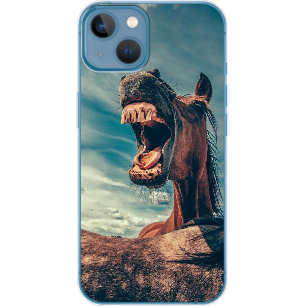König Design Hülle Handy Schutz für Apple iPhone 14 Plus Case Cover Tasche Bumper Etuis TPU (Apple iPhone 14 Plus), Smar...