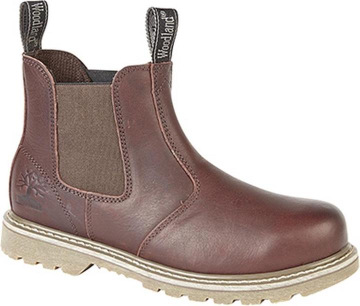 Produktbild Woodland Tumbled Leder Chelsea Stiefel (40.5)